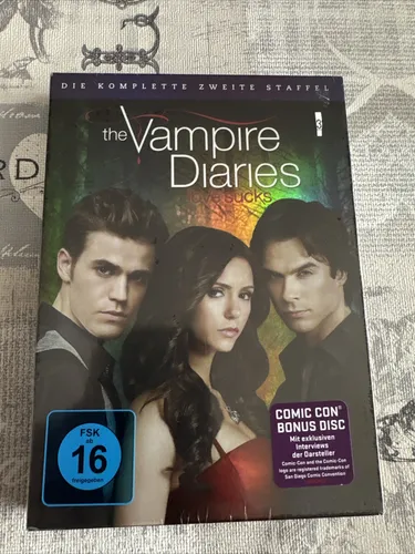 The Vampire Diaries - Die komplette zweite Staffel [5 DVDs] DVD Fsk16 Neu