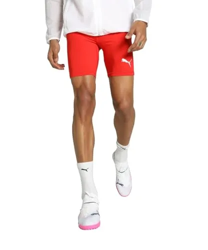 PUMA Herren Liga Baselayer Short Tight Hose, Red, XL in rot von PUMA