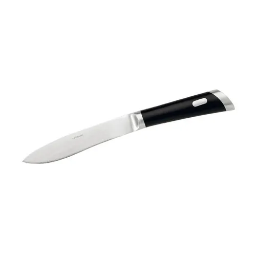 sambonet Steakmesser T-Bone 14 cm schwarz|silberfarben - Hochwertiges Tafelmesser aus rostfreiem Edelstahl 18/10, ideal für edle Dinner. Spülmaschinengeeignet und mit elegantem Design für stilvolles Servieren.