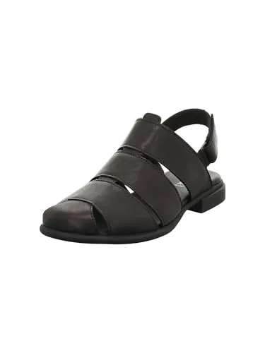 Think Sandaletten Kamaa schwarz - Gr. 37 - Elegante Think Sandaletten Kamaa in schwarz, mit stabilen Klettverschlüssen und flexibler Naturlatex-Sohle. Ideal für stilvolle Sommerlooks und hohen Tragekomfort.
