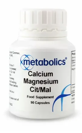 Produktbild Metabolics Calcium Magnesium Cit/Mal 90 Capsules