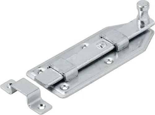 Vormann Türknopfriegel verzinkt 100 x 50 mm Türriegel