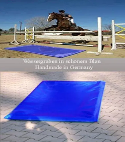 Wassergraben Sprung Hindernis Reithindernis 3 x 0,5 Meter von DF-Shopping