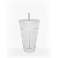 Duravit Starck 1 Waschtisch 1 Hahnloch Ø 580 mm von Duravit