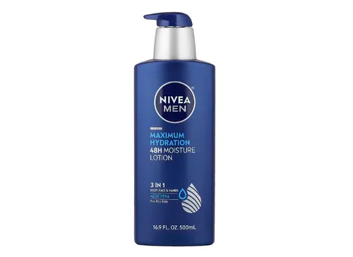 Produktbild Nivea, Men, Feuchtigkeit für Männer, 48 Stunden für trockene Haut, 500 ml