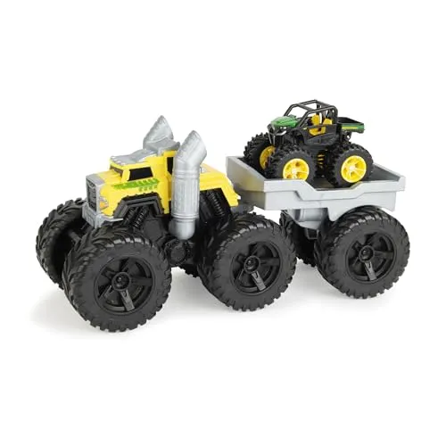 John Deere Kids 47640 JD MT Roaring REV UP Hauler, Multi