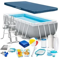 Rahmen-gartenpool 400 X 200 X 122 Cm 18 In 1 Intex 26790
