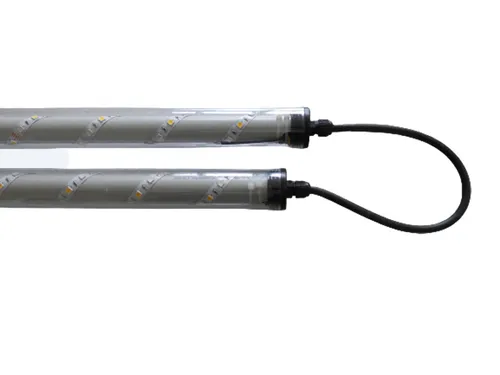 Produktbild SMART WiFi Alexa/Google Gabionen Leuchte 0,95m RGB Sprachsteuerung -#3836