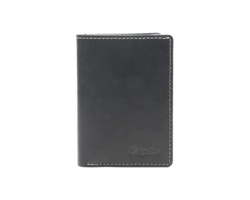 Esquire Oslo Geldbörse RFID Leder 8 cm - kompakte Herren-Geldbörse, schützt Ihre Karten mit RFID-Technologie und bietet viel Platz für Ausweise und Geldscheine