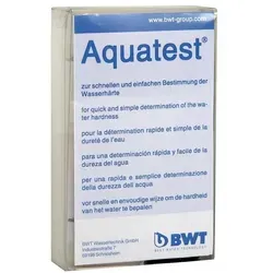 BWT Aquatest Prüfset Härtebestimmung 1-40 Grad - Wasserfiltersysteme, präzise Härtebestimmung von 1-40 Grad, ideal für Haushalt und Gewerbe zur optimalen Wasserqualität.