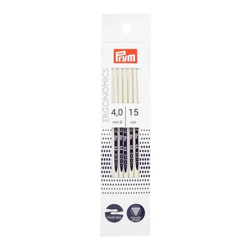 Prym Ergonomics Doppelspitz- Sticknadel 15cm Ø 4,0mm