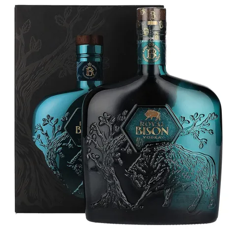 Royal Bison Supreme Vodka 40% Vol. 0,7l in Geschenkbox Wodka ?????