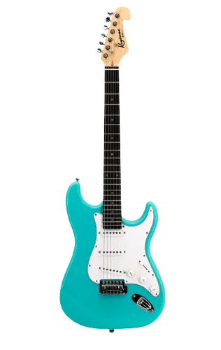 Keytone E-Gitarre Basic GST-111 Mint Blue E Gitarre blau