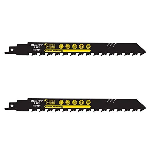 SabreCut 2pcs SCRS1543HM_2 240mm 2 TPI S1543HM Säbelsägeblätter