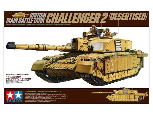 Tamiya 35274 Challenger 2 (Desertised) 1/35