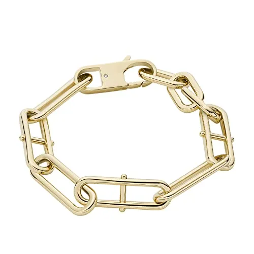 Fossil Armband für Frauen Heritage, Gold-Edelstahl 190mm in gold von Fossil