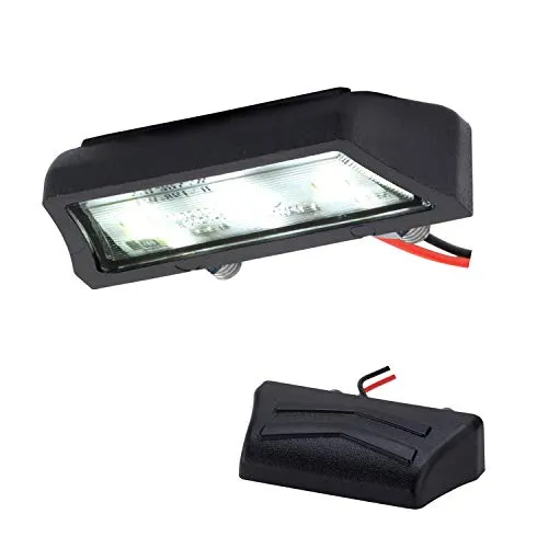 Germany Motorsports LED Mini Micro Kennzeichen Nummernschild Beleuchtung Leuchte Lampe e-geprüft für Motorrad, Roller, Quad (X8)