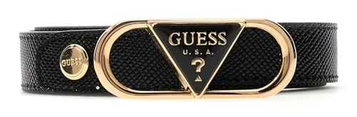 Guess Synthetikgürtel Adjustable Belt schwarz W90 in schwarz von GUESS