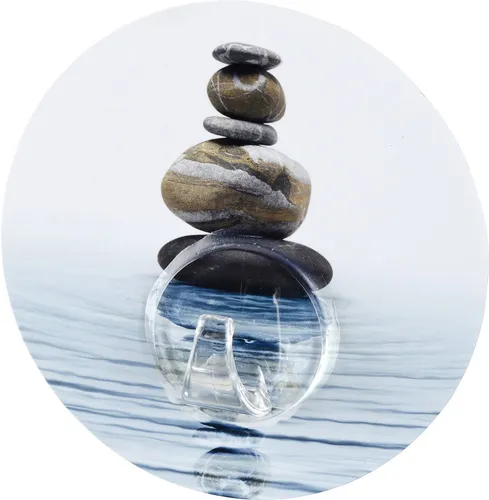 Wenko Static-Loc Wandhaken Uno in grau von WENKO