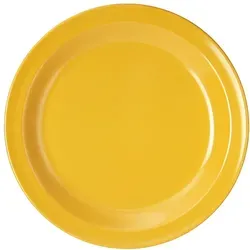 WACA 1924 Dessertteller Kunststoffteller ∅ 195 mm gelb in gelb von WACA