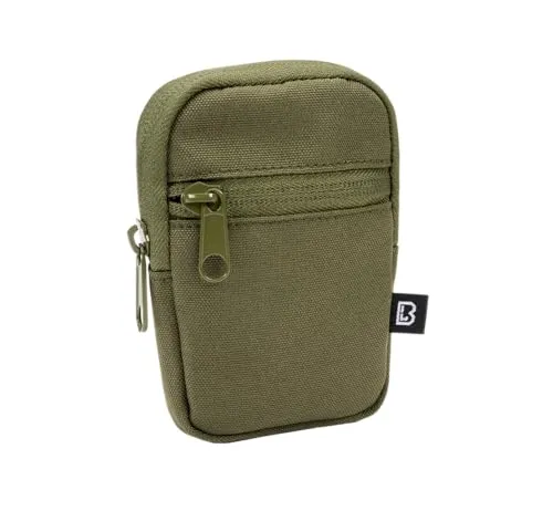 Brandit Key Pouch - Olive, Größe OS, mit elastischem Band und Karabiner für sichere Schlüsselaufbewahrung, ideal für Outdoor-Aktivitäten und Alltag