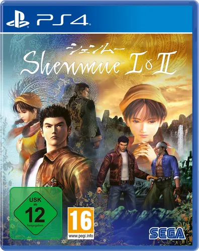 Shenmue I & II für Sony PlayStation 4 - Klassisches Beat 'Em Up-Spiel mit fesselnder Story und nostalgischem Flair, perfekt für Fans der Shenmue-Serie.
