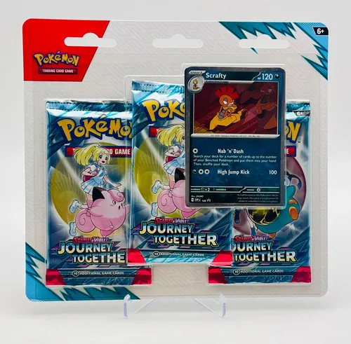 Pokemon SV09 Reisegefährten 3er Blister (Englisch)