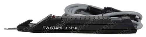 1x LED Polaritätstester, 3-48 V, 31705SB SW-Stahl