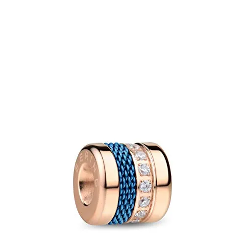 Bering Charm Love-5 87865894 - Anhänger aus hochwertigem Edelstahl, stilvolles blaues Design für besondere Momente und eine perfekte Ergänzung zu jedem Schmuckstück.