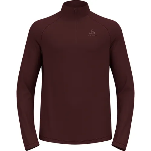 Odlo Herren Rigi Half Zip Longsleeve (Größe XL, rot)