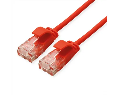 ROLINE UTP DataCenter Patchkabel Cat.6A (Class EA) LAN-Kabel, RJ-45 Männlich (Stecker), RJ-45 Männlich (Stecker) (50.0 cm), LSOH, slim