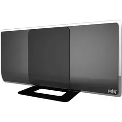 Goobay Aktive Zimmerantenne 42 dB - DVB-T/T2-Antenne mit 42 dB Verstärkung, ideal für optimalen Empfang von DAB/DAB+ und DVB-T/T2 in Ihrer Wohnung.