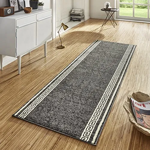 Hanse Home Teppich Läufer Casa 80x250cm – Moderner Kurzflor Teppich für jeden Raum - Läufer in modernem Design, ideal für Flur, Schlafzimmer, Wohnzimmer u.v.m. Strapazierfähig und pflegeleicht dank 100% Polypropylen, perfekt für alle Unterböden.
