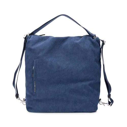 Mandarina Duck Hunter Velvet Crossover Damen, Blue Wing