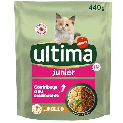 Ultima Junior-Katzenfutter mit Huhn, 440 g
