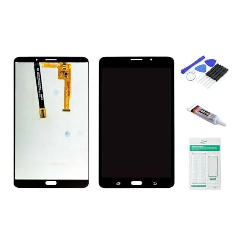 kaputt.de Display kompatibel mit Samsung Galaxy Tab A 7 0 schwarz Set