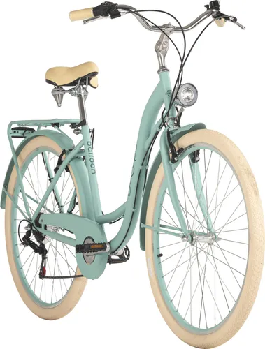 DaCapo Damenfahrrad 28 Zoll Balloon in türkis von DACAPO