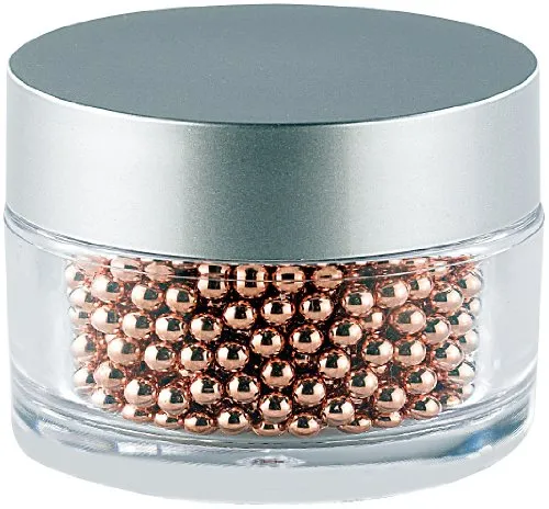 Rosenstein & Söhne Reinigungskugeln: 1.000 Edelstahl-Reinigungsperlen mit Kupfer-Mantel für Flaschen & Co. (Reinigungskugeln für Flaschen, für Glasflaschen, Edelstahlkugeln flaschenreinigung)