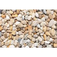 Flusskiesel Bunt 16 - 32 mm 25 kg PE-Sack