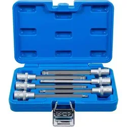 Bit-Einsatz-Set - Innen-6-kant mit Kugelkopf - 6-teilig - 1/2