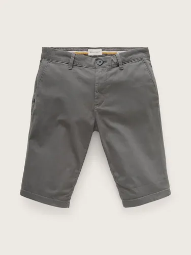 TOM TAILOR Shorts Satin Stretch Chino Shorts (1-tlg)