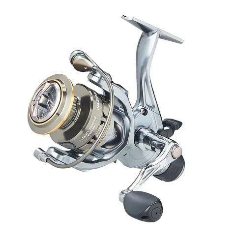 BALZER Alegra Feeder 6400 BR - Innovative Freilaufrolle für Angler - Angelrollen mit 5 Präzisionskugellagern, gummi-gepufferten Release Clips und feindosierbarem Freilauf für ein müheloses Angelerlebnis.