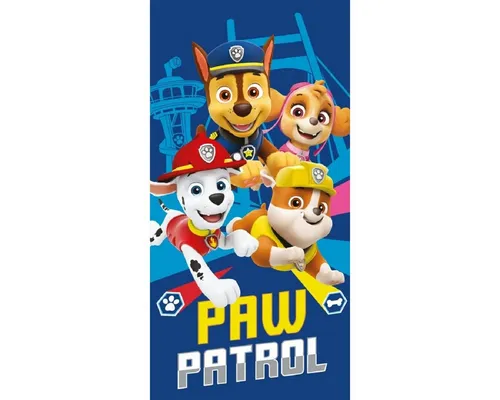 PAW PATROL Strandtuch 140x70 cm Strandtuch Weiches Baumwolltuch für den Sommer