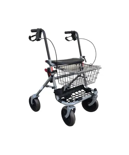 Höhenverstellbarer Klapprollator für Senioren