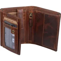 Echtleder Kombibörse, braun