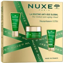 NUXE Nuxuriance Ultra Geschenkset - Tagespflege mit Luzernensamenextrakt und Hyaluronsäure, reduziert Falten und revitalisiert die Haut für einen frischen Teint.