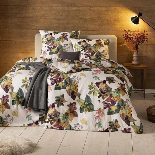 Estella Bettwäsche Maple 4443 985 Multicolor Kuschelflanell - Bettwäsche-Set im herbstlichen Design mit flauschigem Kuschelflanell aus 100% Baumwolle für warmen und komfortablen Schlaf an kalten Tagen.