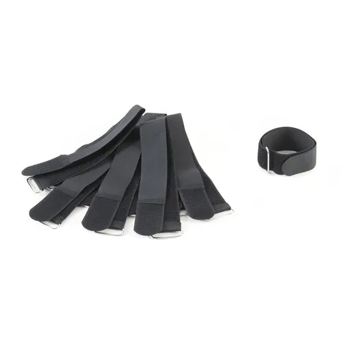 MUSIC STORE Kabelklett schwarz 40 cm