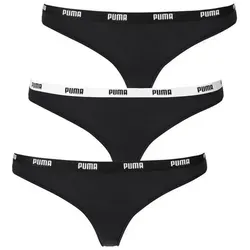 PUMA String (Packung, 3er-Pack) mit Logobund schwarz M