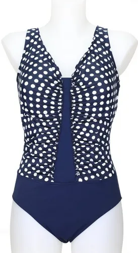 SUNMARIN Damen Badeanzug mit Softschalen - Badeanzüge für Damen mit eingearbeiteten Softschalen und tiefem Rückenausschnitt, ideal für Sport und Freizeit.